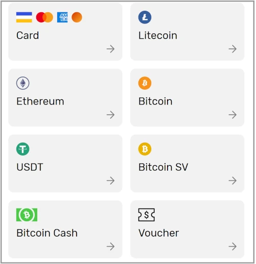 deposit methods